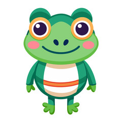 Cute frog-character