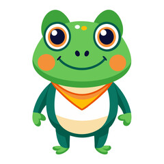 Cute frog-character