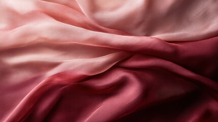 Fototapeta premium Gradient with rich maroon fading into a soft blush pink, creating a warm, inviting atmosphere