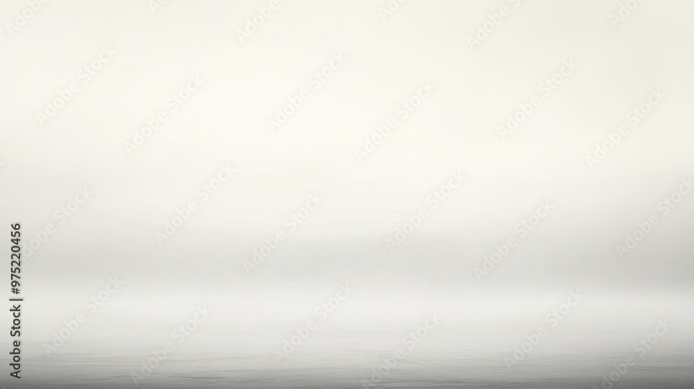 Poster soft gradient of light grays transitioning to a subtle off-white, creating a minimalist and elegant 