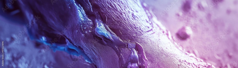 Poster captivating abstract texture with luminous colors showcasing organic shapes and fluid movement, perf