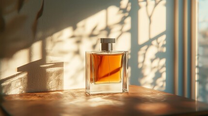Artisan Fragrance Creation, Blending essential oils and alcohol, revealing the harmony of aromatic notes, emphasizing creativity and personal expression in scent design