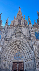 Barcelona cathedral exterior