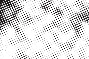 abstract gradient halftone dots background Pop art template texture Vector illustration	
