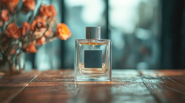 Artisan Perfume Creation, Exploring the process of blending natural oils and essences to craft unique, exquisite fragrances in a serene, inspiring environment