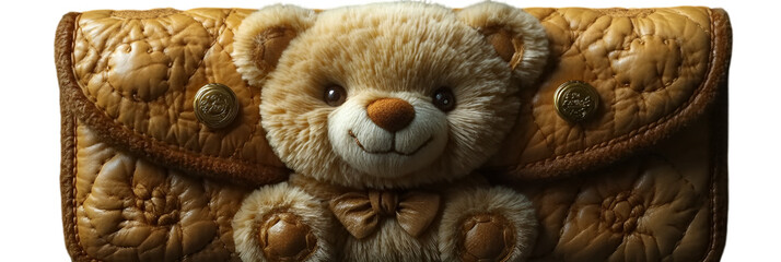 Naklejka premium a close up of a teddy bear