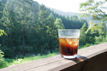 別荘　アイスコーヒー