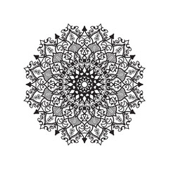 Mandala vector element round ornament decoration.i