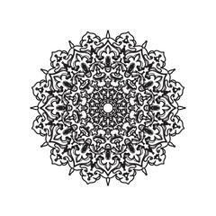 Mandala vector element round ornament decoration.i