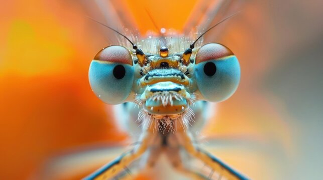 a vibrant, colorful butterfly with striking orange and black markings perched atop a red flower. - Powered by Adobe