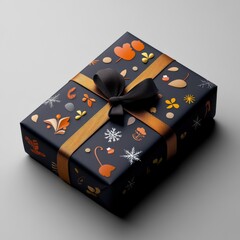Playful Gift Box with Whimsical Design