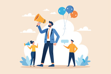 Communication or PR, Public Relations manager to communicate company information and media, announce sales or promotion concept