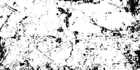 Grunge texture splash paint black and white. Abstract vector noise. Small particles on in white light seamless gray flat stucco gray stone table.