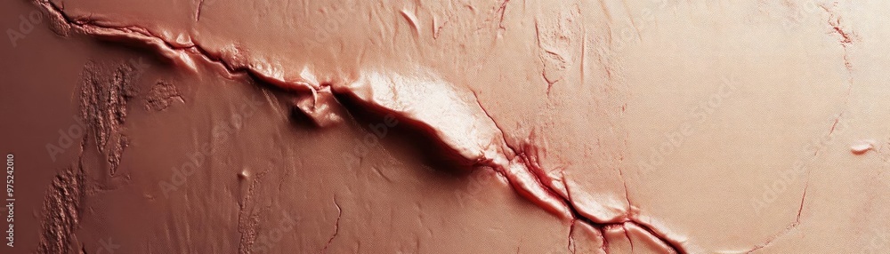 Poster Abstract texture featuring smooth curves and warm tones, ideal for backgrounds or artistic projects.