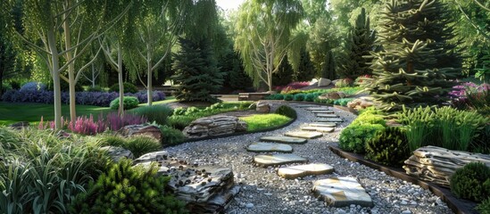 Landscape Design Near The House