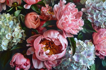 Beautiful rose closeup as a background. Floral background