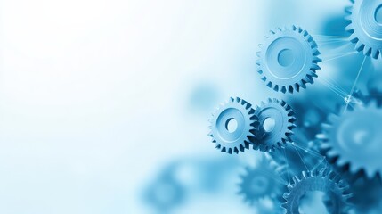 Intricate Gear Mechanism Highlighting Connectivity in the Modern Global Economy