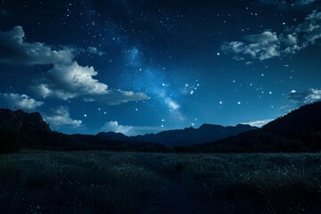 Fototapeta premium Photo Landscape astronomy outdoors nature