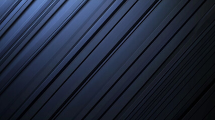 Obraz premium Abstract illustration of diagonal lines in varying shades of blue creating a textured background