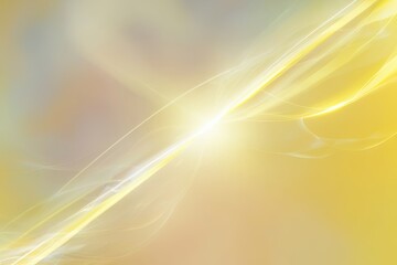 Ethereal Overlays with Soft Shine and Glowing Light Transitions in Yellow Tones