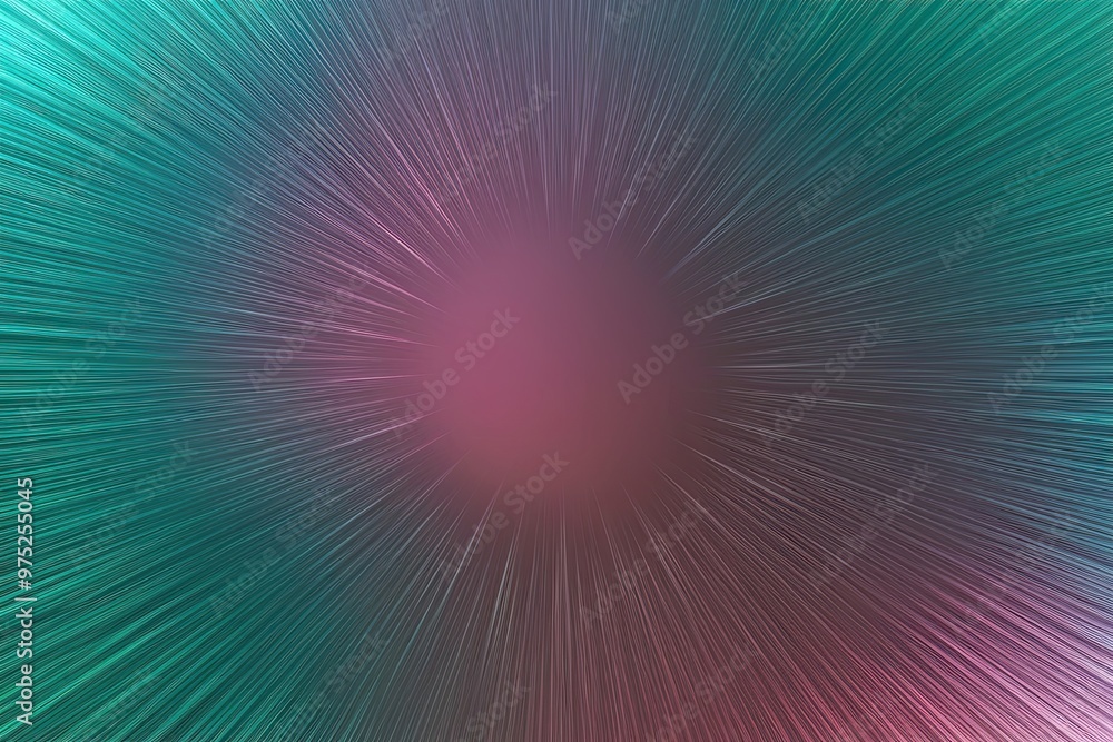 Poster rich emerald turquoise radiant gradient texture noise backdrop for web design