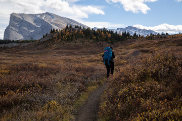 Obraz premium hiking in the mountains