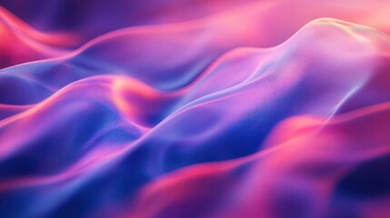 Obraz premium A digital abstract image of wave-like patterns and structures,