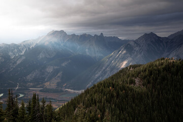 landscape in the morning