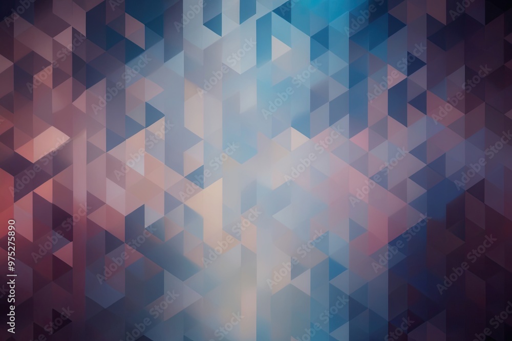Poster mysterious futuristic background with geometric bokeh gradient