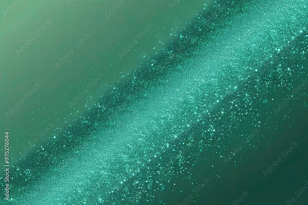 Poster glittering seafoam green gradient background for website header design