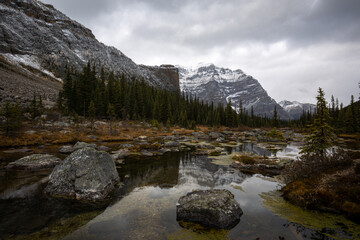 lake in the mountains