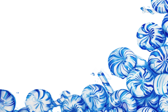 PNG Vintage drawing candy border graphics painting pattern.