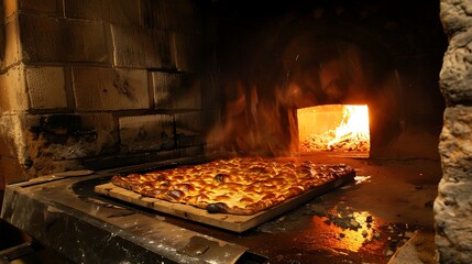 Water is used in a conduction oven to bake the bread baking at residence