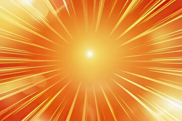 Obraz premium Premium Orange and Yellow Sun Rays Light Overlays for Stunning Bright Effects and Background Design