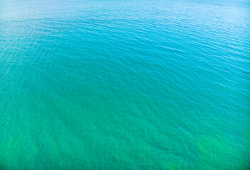 Top view sea surface nature background