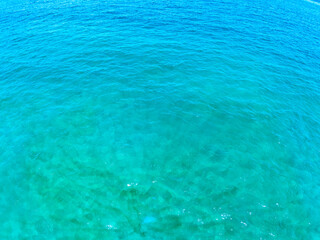 Top view sea surface nature background