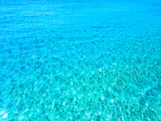 Top view sea surface nature background