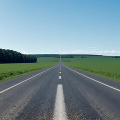 Fototapeta premium road in the countryside