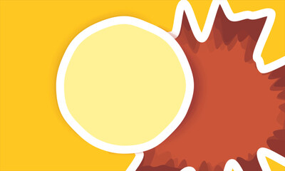 Stories yellow template banner sale, presentation, flyer, poster. Screen backdrop for advertise. 3d circular mockup. Instagram story mockup. Web banner. advertising website. fashion concept design
