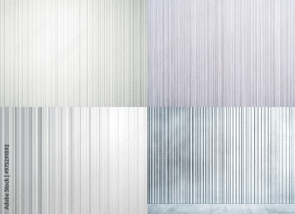 Poster light gray background with vertical lines, subtle texture, seamless pattern