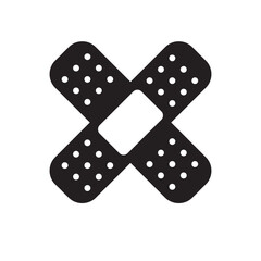 plaster icon design vector