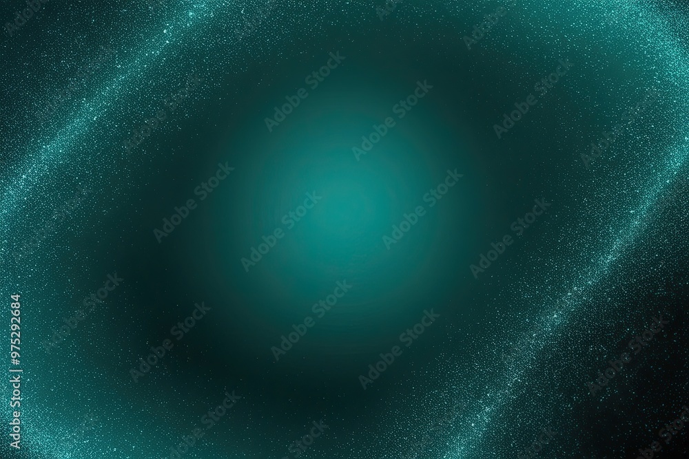 Poster teal gradient canvas with glowing illumination and rich dark texture
