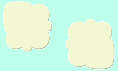 abstract 3d banner template business workshop. abstract geometric shape for meeting, training promotion poster, presentation. mockup design vector. blue background. beige template design
