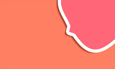 Quote speech bubble design template. sale banner template promotion. Quotation text in bubble brackets frame. Citation empty graphic vector shape for social media inspiration post. pink banner. comic
