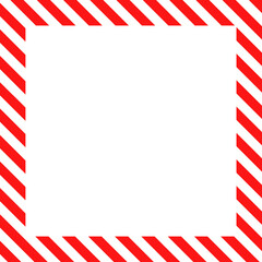 Red and white background christmas border frame element