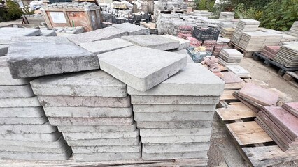 warehouse sale of paving slabs