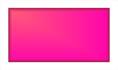 pink gradient frame mockup white border. Isolated pink pictures frame background. Home decoration presentation, blank frame mockups. digital Marketing post template. business social media
