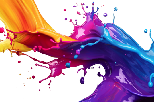 Vibrant Color Splash