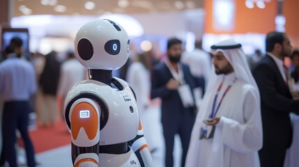 The global tech expo showcase for innovations in AI and cybersecurity.