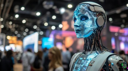 The global tech expo showcase for innovations in AI and cybersecurity.